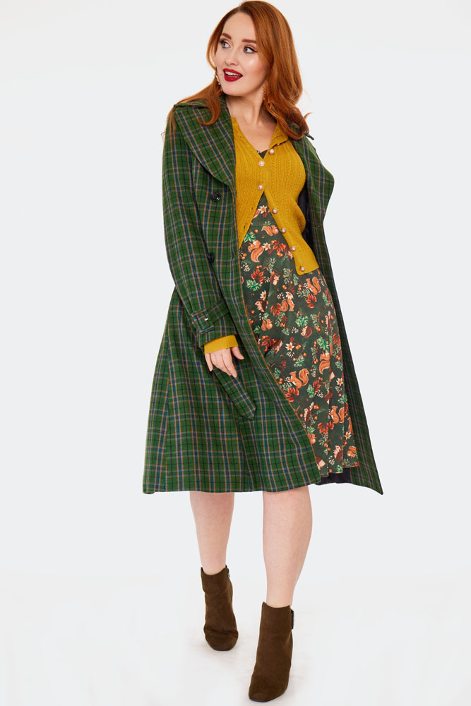 Lace Heart Knit Tie Front Cardigan